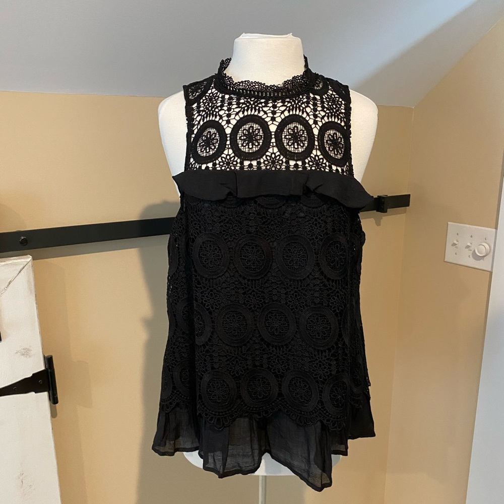 - Lace blouse